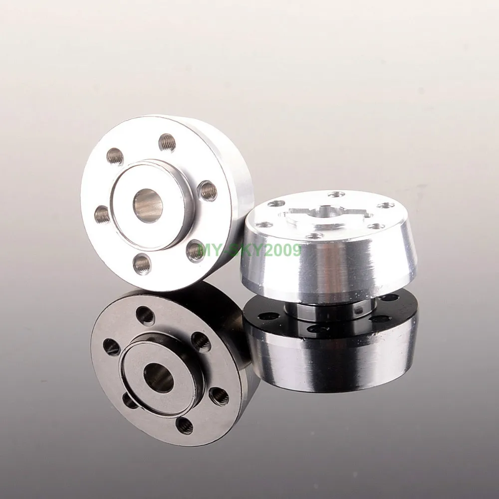 2 шт. алюминиевые &quotпередние колеса HEX 14 мм для 1:10 радиоуправляемая модель axial YETI