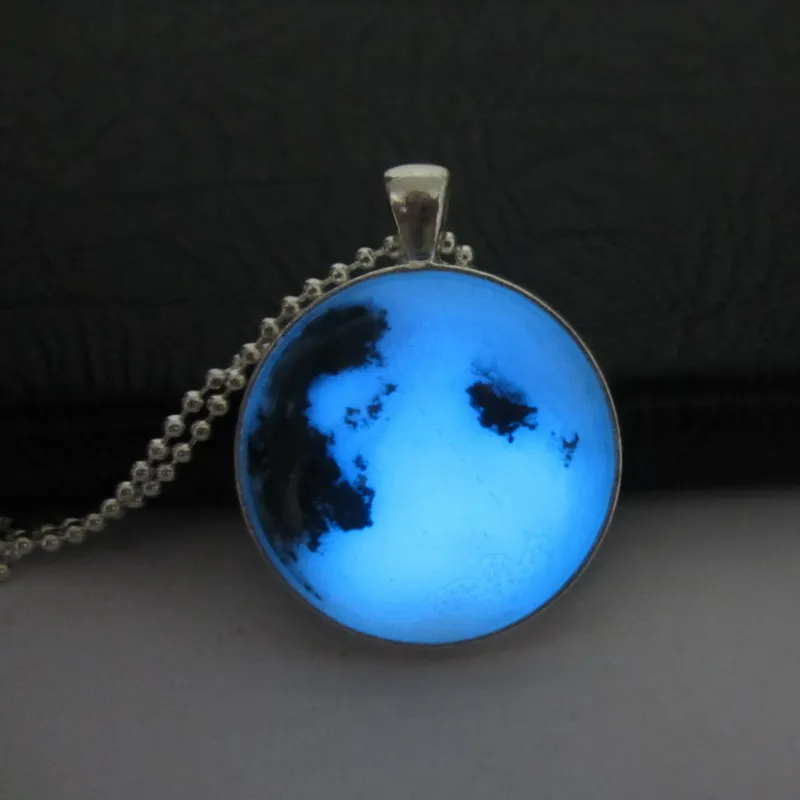 Бесплатная доставка модное ожерелье с кулоном в виде туманности галактики