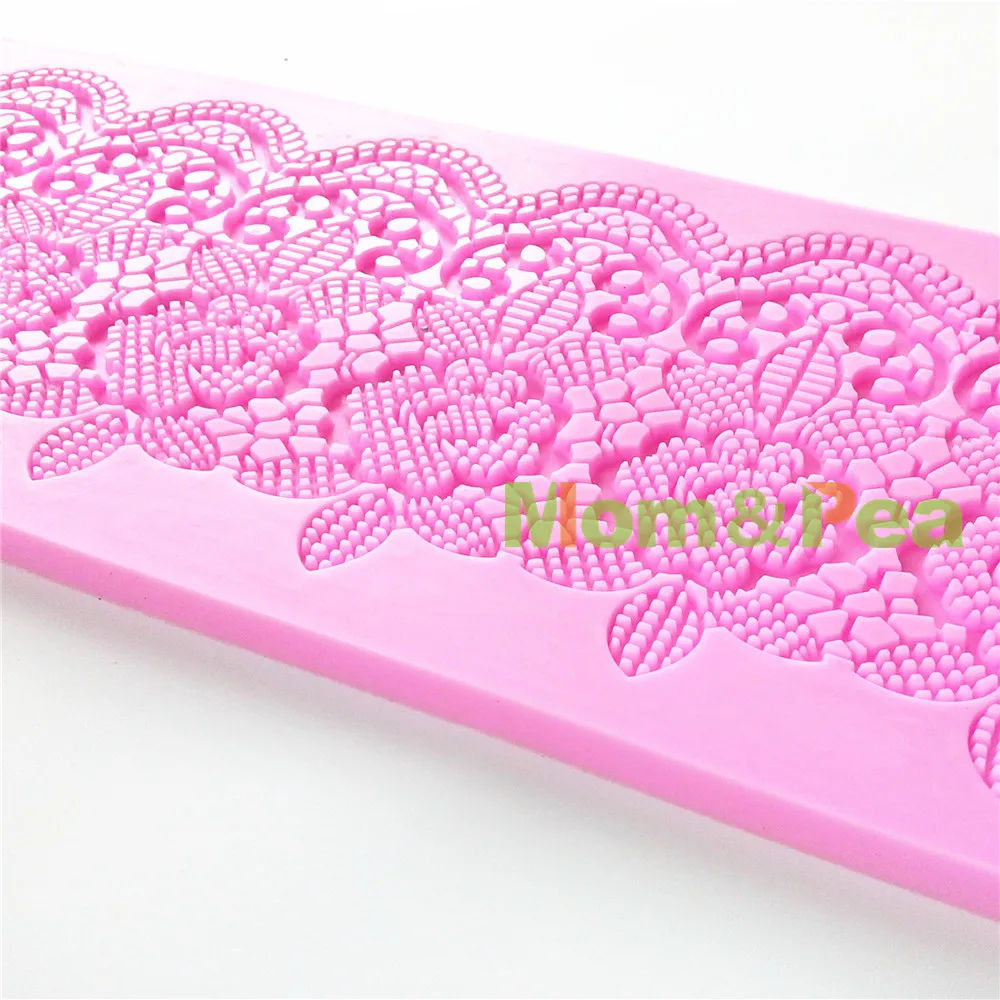 Силиконовая форма для украшения торта с цветами и листьями 3D-форма мамы горошка