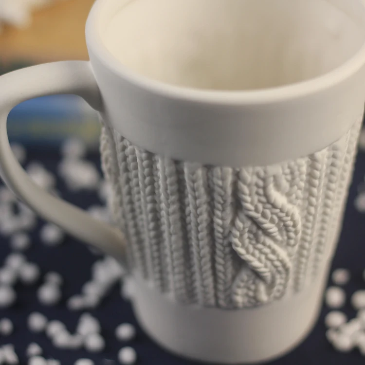 Симпатичная керамическая чашка с изображением рождественского оленя кружка