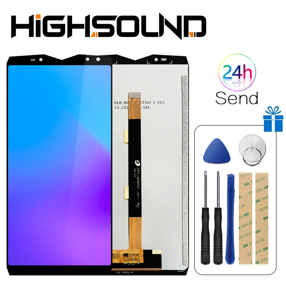 Для Ulefone Power 5 ЖК дисплей и фото Замена + инструмент для Φ Бесплатные