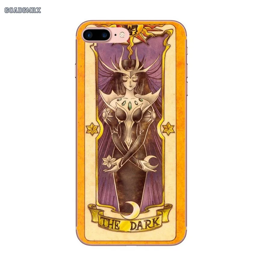 Для Samsung Galaxy J3 J5 J7 A3 A5 A7 2015 2016 2017 Note 3 4 5 8 мягкие прозрачные чехлы Cardcaptor Sakura