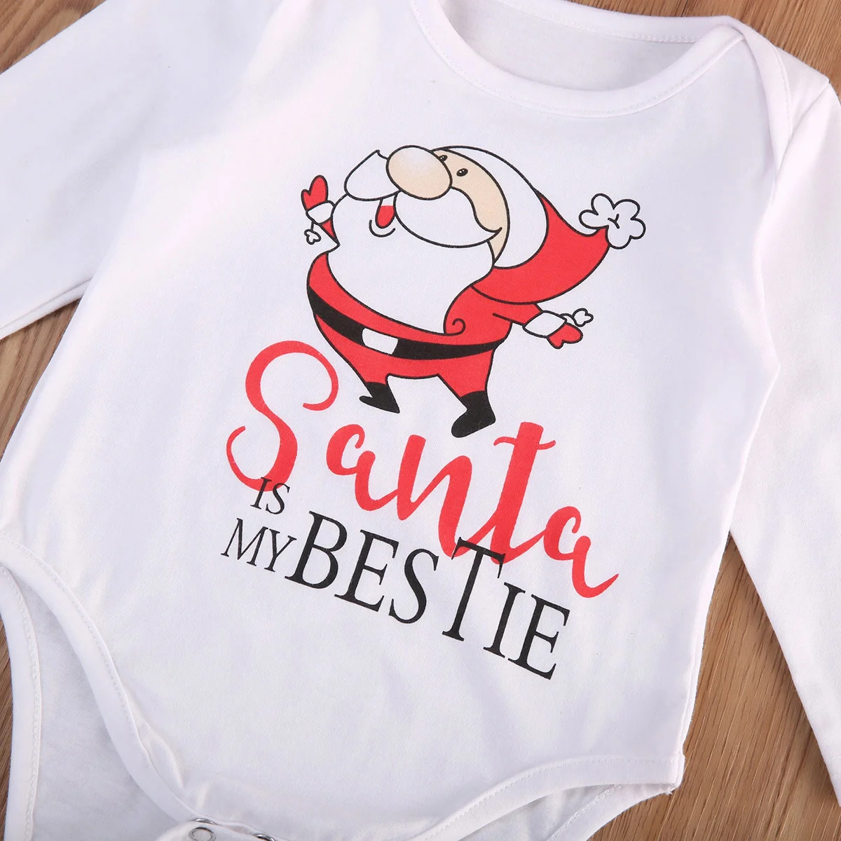 Рождественские комбинезоны Новинка 2017 года Одежда для новорожденных девочек и