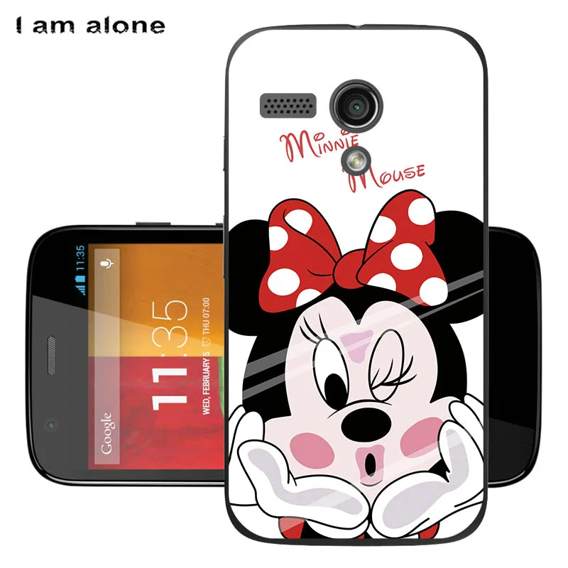 Чехлы для телефонов I am alone для Motorola Moto G XT1032, мягкий ТПУ чехол для мобильного телефона, милые сумки для Motorola Moto G - Цвет: Soft TPU HH43
