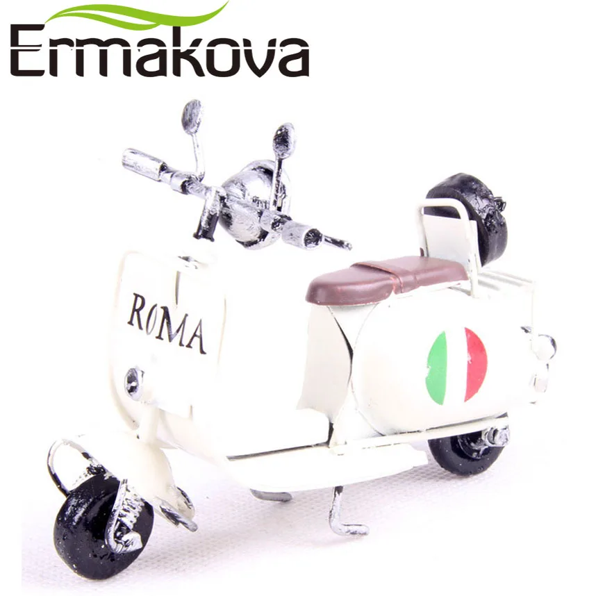 ERMAKOVA 11 см (4 3 &quot) мини металлическая винтажная модель мотоцикла Классическая