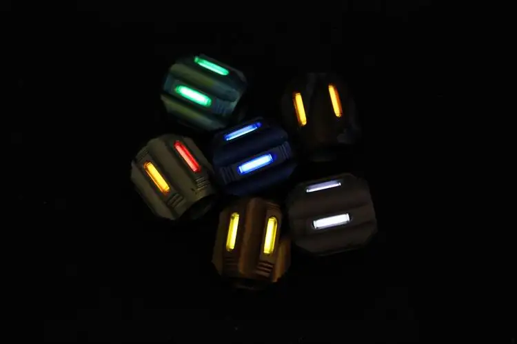 P нож из титанового сплава ремешок бисер Паракорд подходит для 6 штук тритиевая