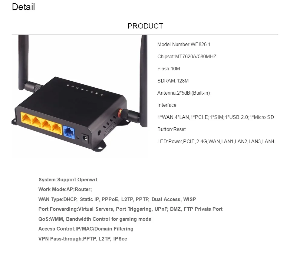 KuWFi 300 Мбит/с беспроводной маршрутизатор 2,4 ГГц длинный Диапазон Wi-Fi ретранслятор Wifi удлинитель через стену Openwrt Wifi маршрутизатор