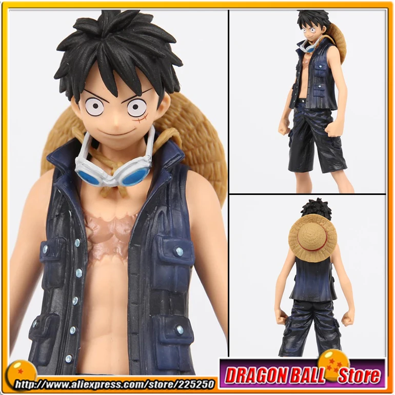 Фигура японская из ПВХ аниме ONE PIECE фигура DXF ~ Grandline для мужчин цельная пленка GOLD