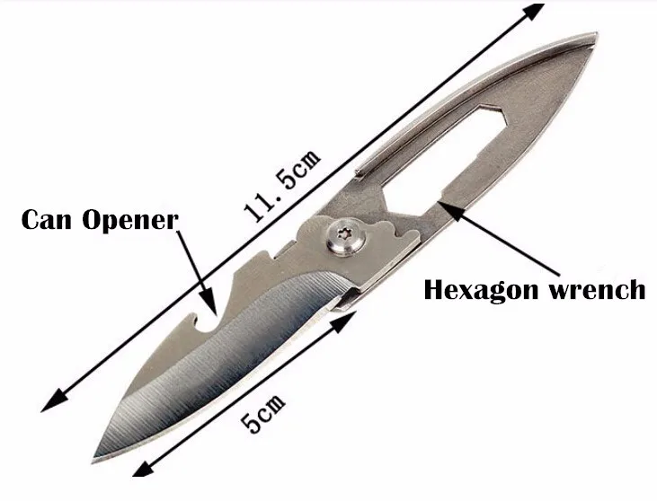 Складной нож с ручкой карманный инструмент для выживания походов путешествий