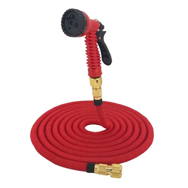 25FT-100FT садовый шланг гибкий расширяемый волшебный для мойки автомобиля