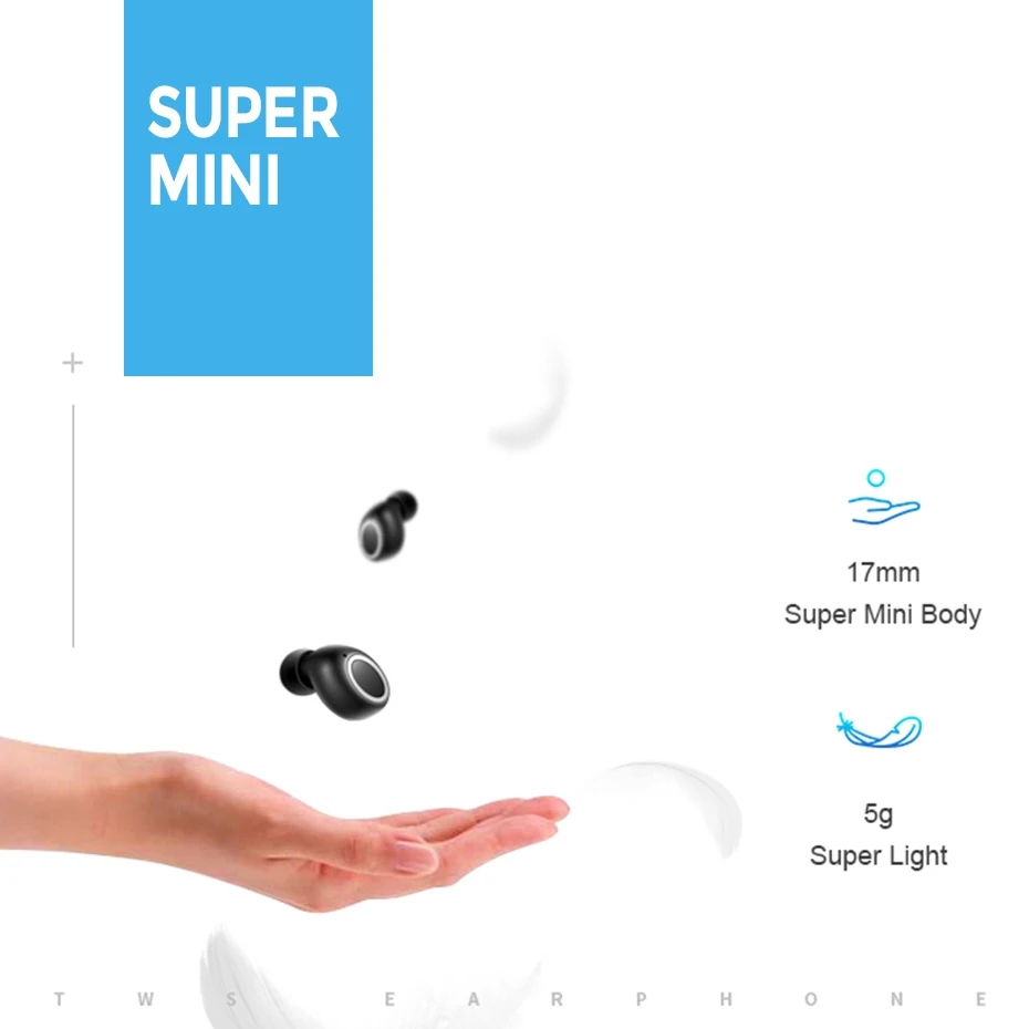 Overfly Mini TWS беспроводные Bluetooth наушники Xiaomi huawei стерео вкладыши спортивные с