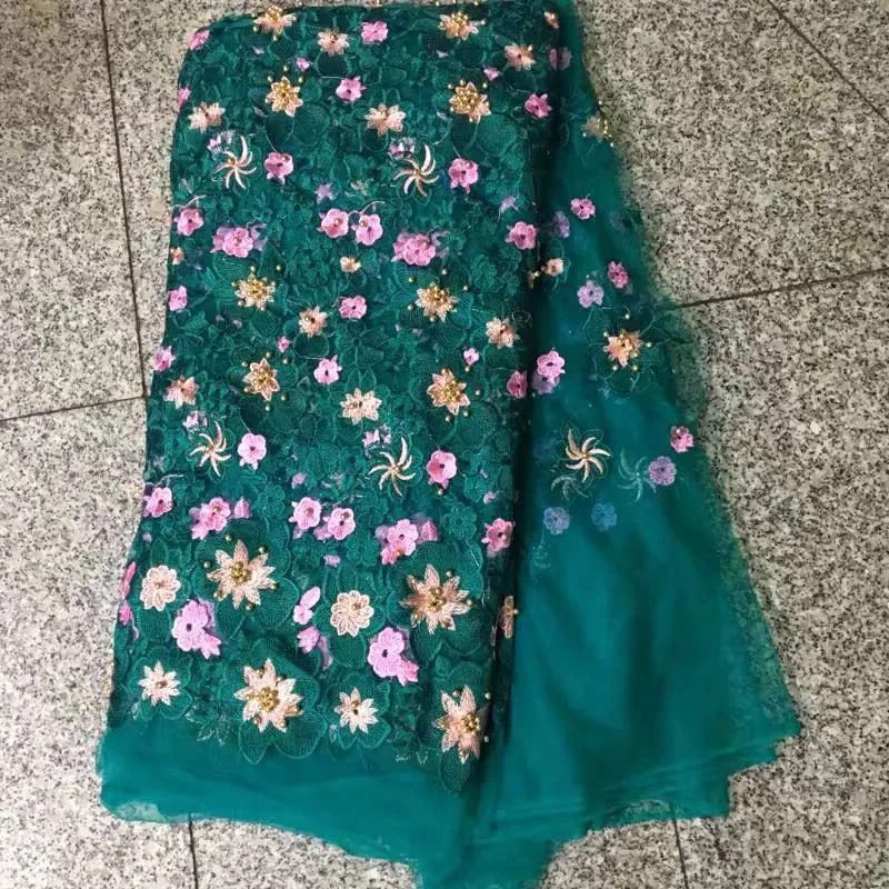 

African Lace Fabric, 2017 New Embroidered Nigerian Laces Fabric,Red Black High Quality French Tulle Lace Fabric For Wedding Lace