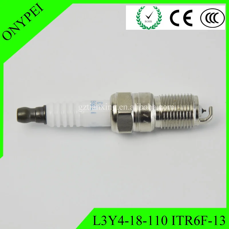 4 x L3Y4-18-110 ITR6F-13 иридиевая Свеча зажигания для Mazda 3 Ford Escape Jaguar X-type ITR6F13 L3Y418110 L3Y4 18 110 ITR6F 13