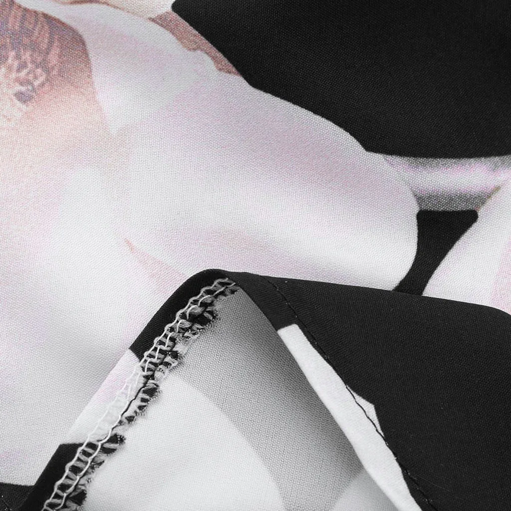 Летний женский комбинезон боди без рукавов с принтом топ мини полиэстер Богемия