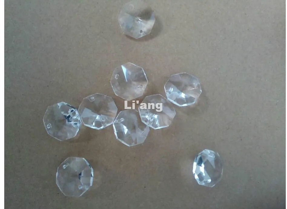 Бесплатная доставка хрустальные бусины K9 восьмиугольная цепочка из бусин 10 м/лот