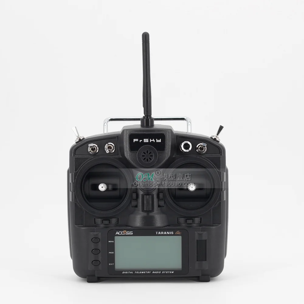 FrSky Taranis X9 Lite OPENTX 2,4 GHz 24CH форм-фактор портативный передатчик для радиоуправляемого дрона/фиксированного крыла/мультикоптера - Цвет: Черный