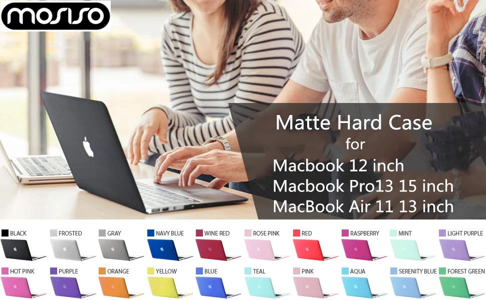MOSISO новейший матовый чехол для ноутбука для Apple MacBook Air Pro retina 11 12 13 для mac book Pro 13,3 чехол cove+ крышка клавиатуры