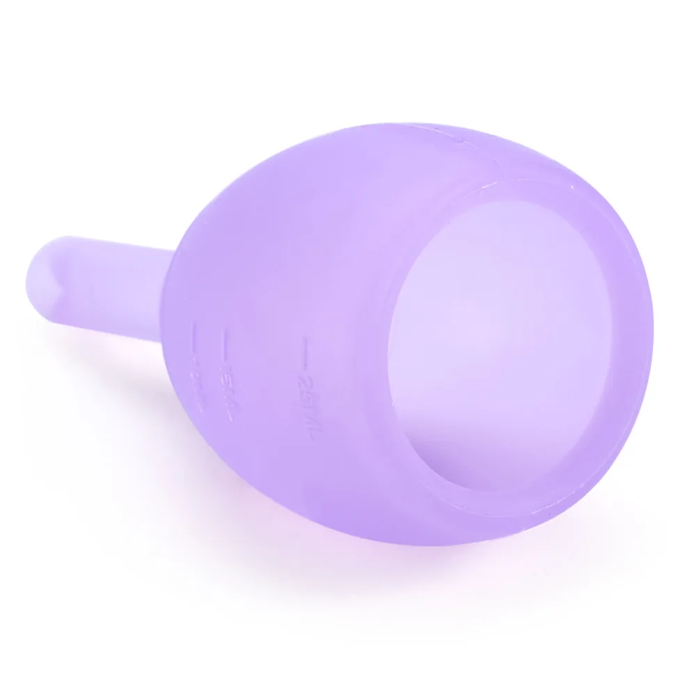 Women Discharge Valve Menstrual Cup Lady Vagina Care Reusable Silicone Feminine Hygiene Period Month Medical Anner Menstrual Cup