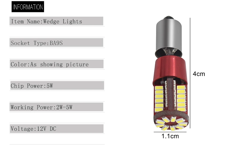 1 шт. 12 В Bax9s BAY9s Ba9s H21W 433D 3014 57 SMD 57SMD без OBC/Canbus ОШИБОК Led Клин туман/индикатор/Обратный Светильник лампы