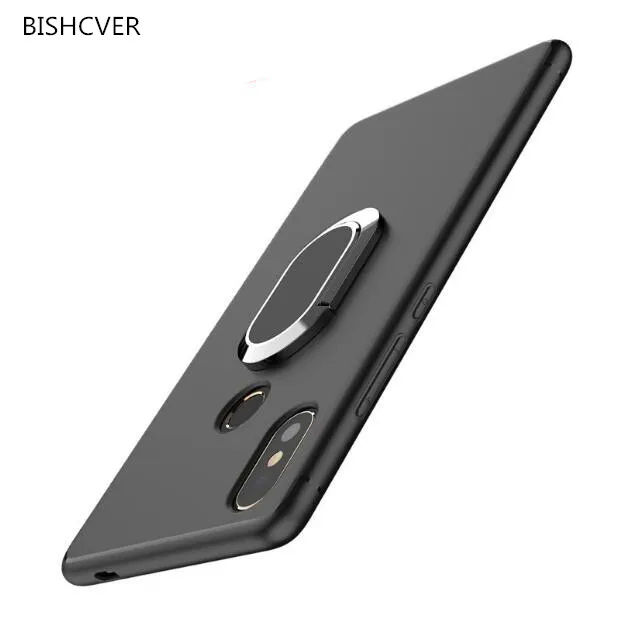 Роскошный мягкий чехол с магнитным кольцом для Blackview A60 ударопрочный