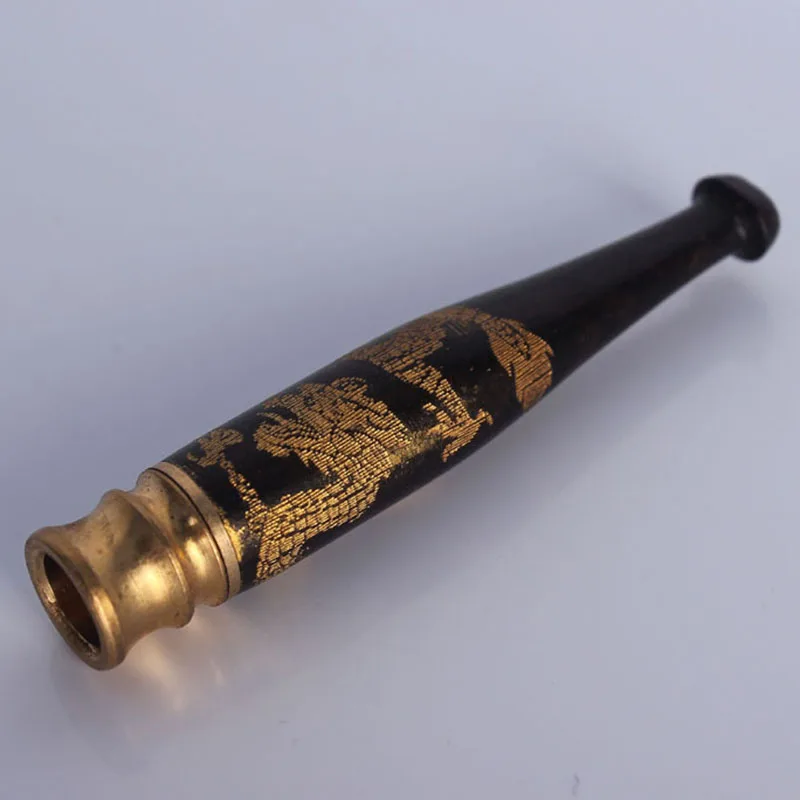 2019 Новый многоразовый мешок ручной работы черное дерево резной дракон дыма