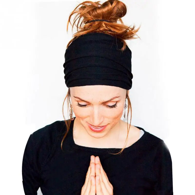 Повязка на голову для женщин и мужчин эластичные спортивные повязки головной