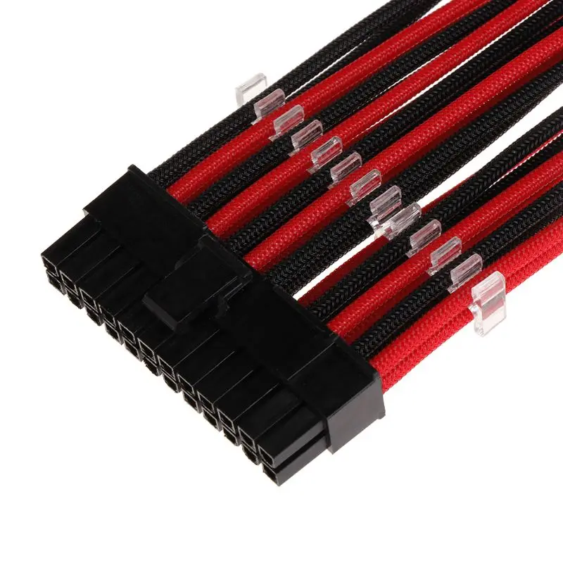 1 шт. новый акриловый открытый 4Pin 5Pin 6Pin 8Pin 24Pin кабель гребень для 2 мм рукава