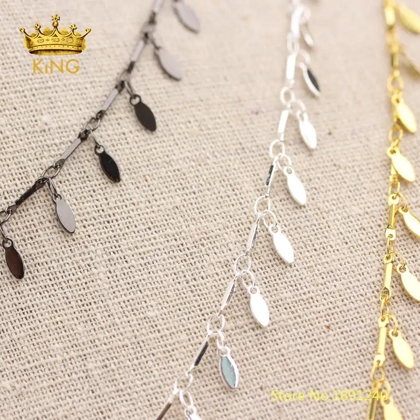 Медные Подвески для чокера 5 метров маленькие медные аксессуары ожерелье ZJ274 |