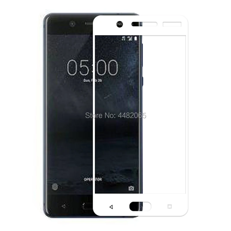 2 шт. для Nokia 5 закаленное стекло спереди 3D полное покрытие Взрывозащищенная