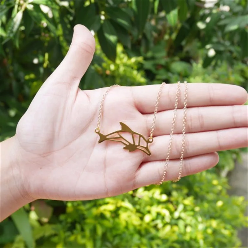 Ожерелье-чокер с дельфином для женщин и девушек красивый подарок на Рождество