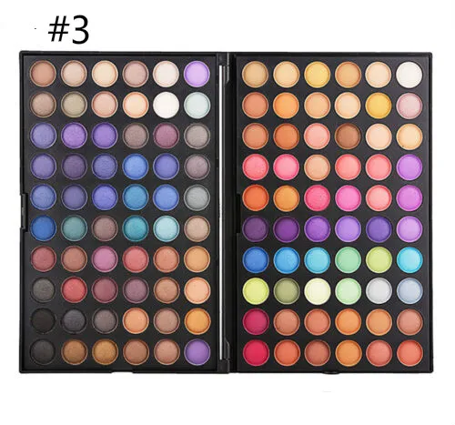 120 Color Fashion Eye shadow palette Cosmetics Mineral Make Up Makeup Shadow Palette eyeshadow set 4 Style |