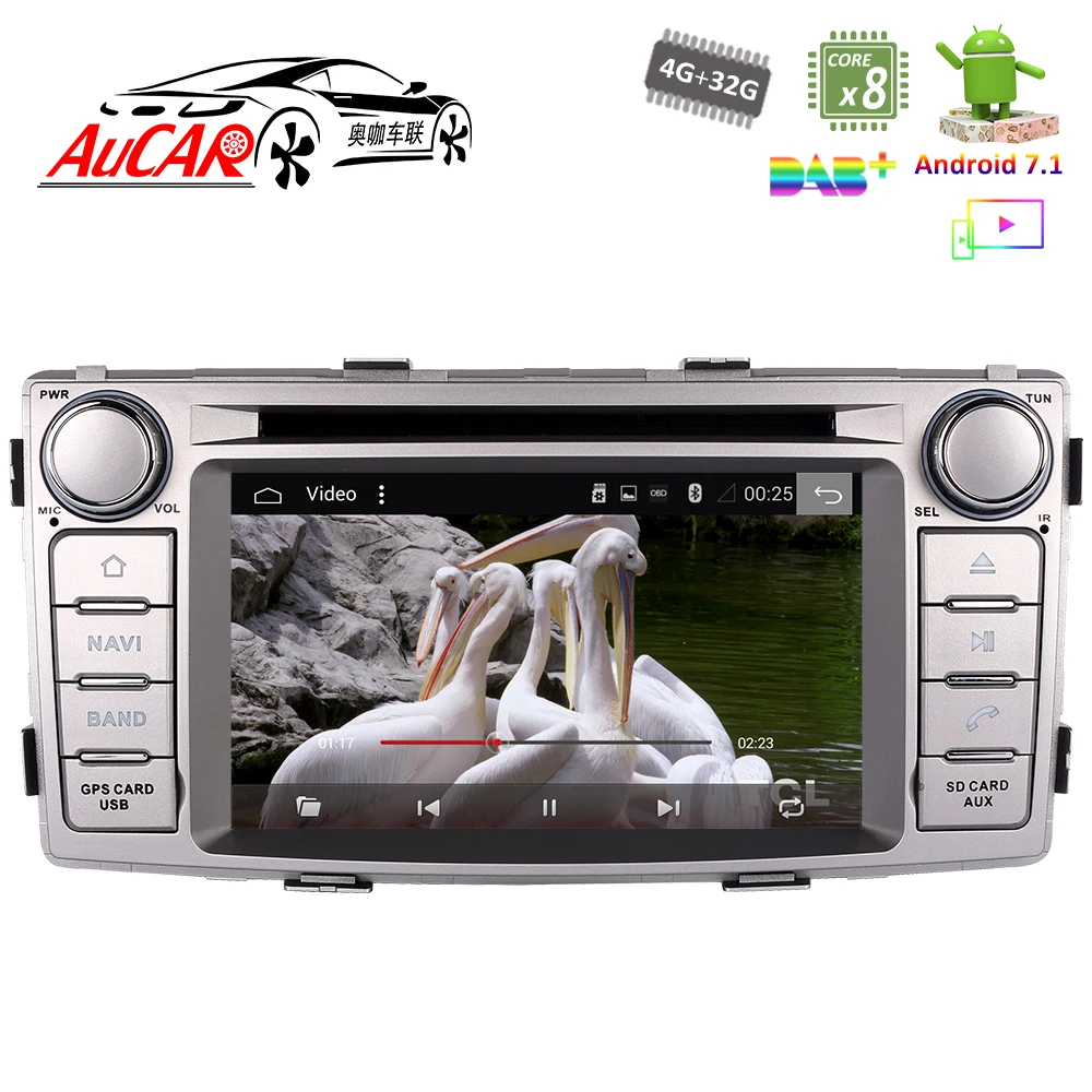 Android 6 2 &quotАвтомобильный dvd плеер для Toyota Fortuner Hilux 2012 2015 Автомобильный GPS