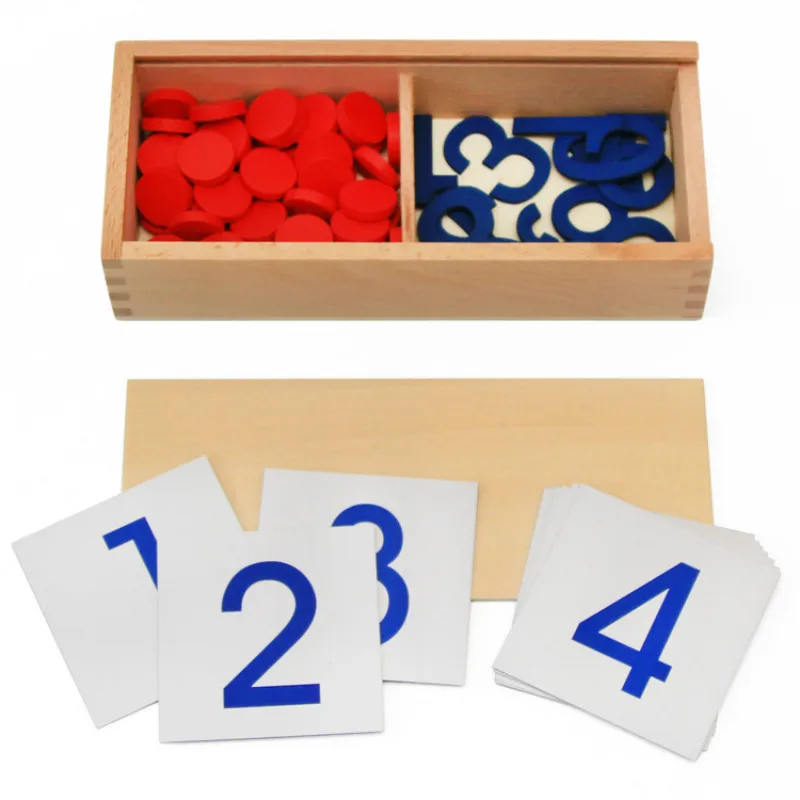 

Foreign Trade New Mathematics Teaching Aids Children's Numbers and Chips Kindergarten Early Education Table Games