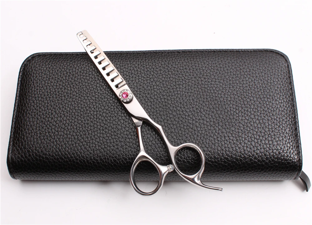 6'' 17cm JP 440C Customized Logo Professional Human Hair Thinning Scissors 10 Teeth Barbers' Rate 40% C2005-B | Красота и