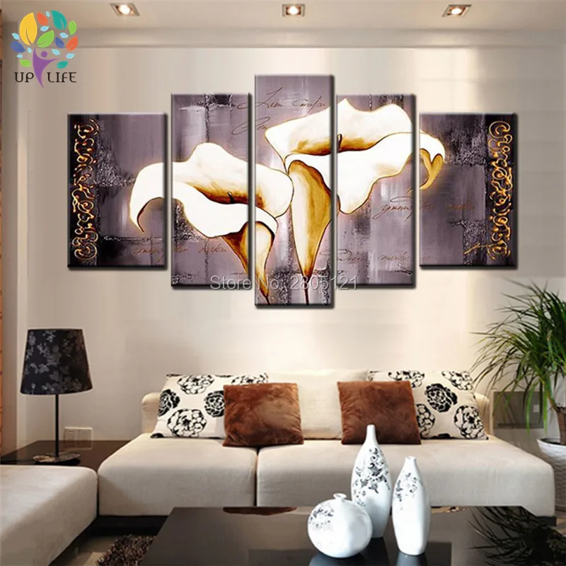 5 шт./комплект абстрактная Настенная картина цветы|art pictures|flower paintingwall art picture |