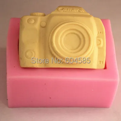 

camera 3D handmade soap molds silicone baking tools kitchen accessories cake molds decorations Sugarcraft FM252