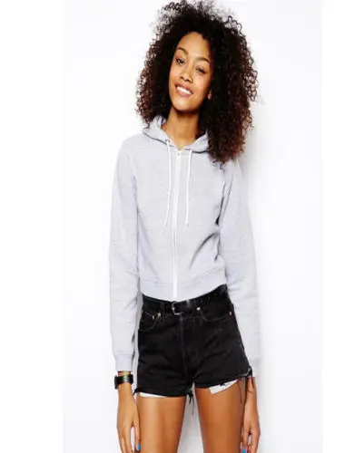 Женская толстовка с длинным рукавом свитшот топы на молнии Повседневная Блузка