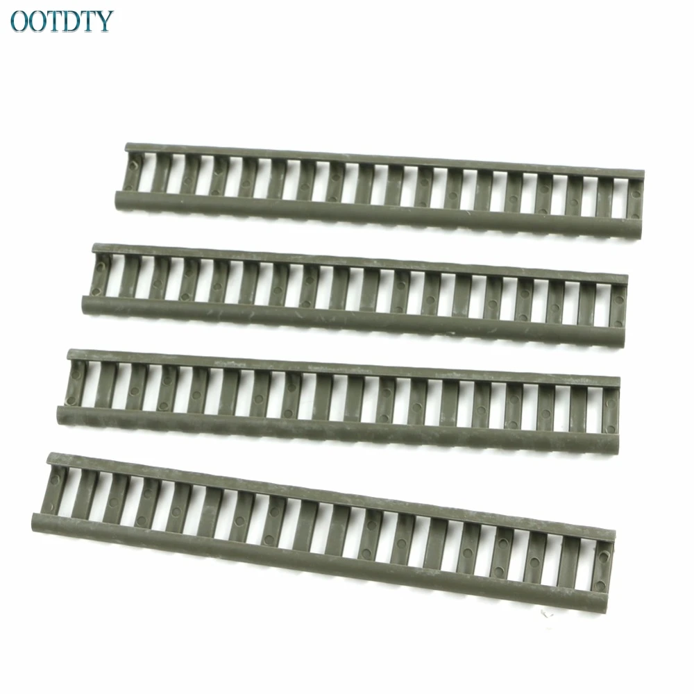 Новая 4 шт./компл. Крышка рельса лестницы 17 слот Handguard Weaver Picatinny термостойкая Sep7|rail