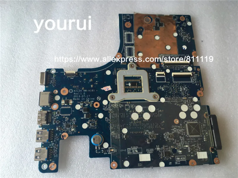 Yourui для Lenovo оригинальный рабочий AILZA NM-A181 REV: 1 0 материнской платы Z510 | Компьютеры и