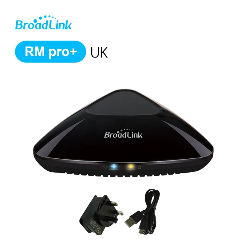 Broadlink RM Pro+/RM33 RM Mini3 ИК+ РЧ+ Wi-Fi Универсальный Интеллектуальный пульт дистанционного управления для Ios Android умный дом поддержка Alexa - Цвет: uk rm3