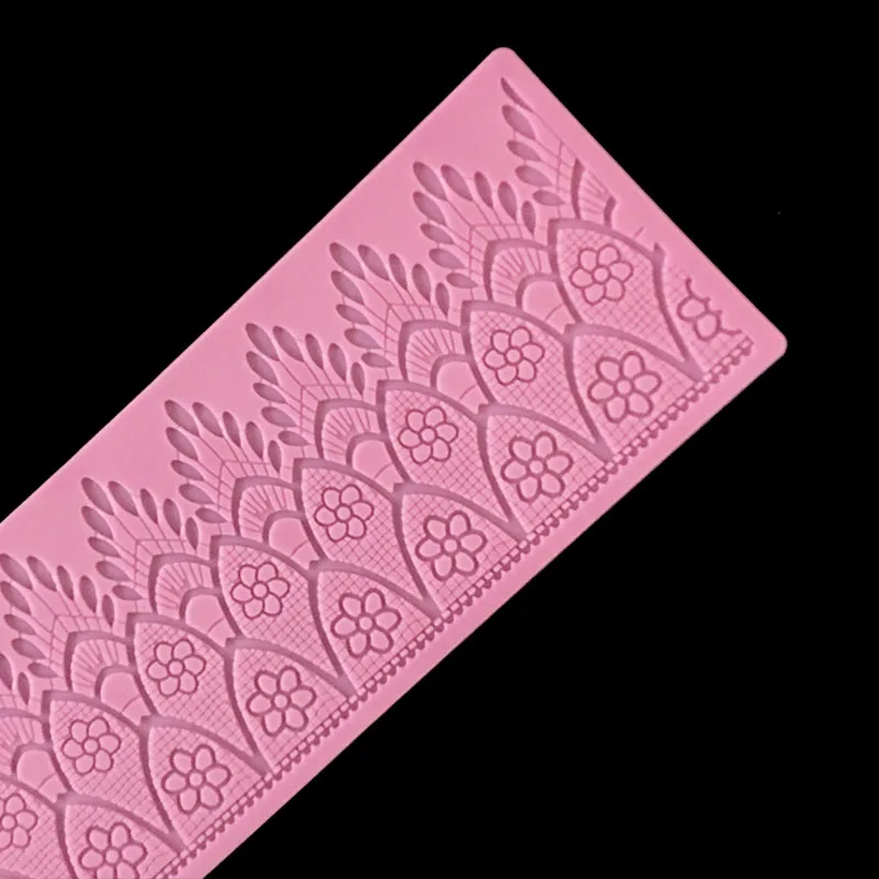 Minsunbak недавно разработанные силиконовые кружевные коврики помадка украшения