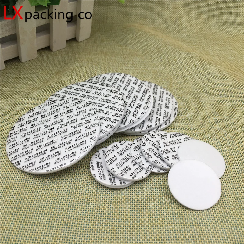 

500pcs Free Shipping Sealing Sticker for Plastic Glass Bottle Sealing Self-adhesive to Prevent Leakage Of Cosmetic Container