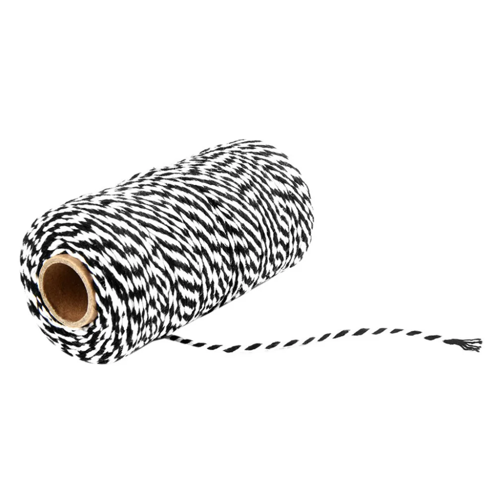 Two Colors Cotton Bakers Twine Rope Rustic Country Crafts Handmade Accessories Hot Sale |