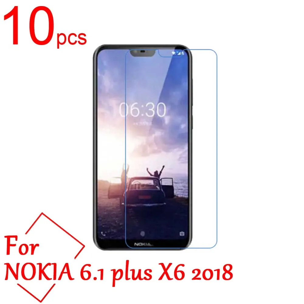 10 шт. Ультрапрозрачная/матовая/нано защитная пленка для ЖК экрана Nokia 2 1 3 5 6 7 plus X5 X6
