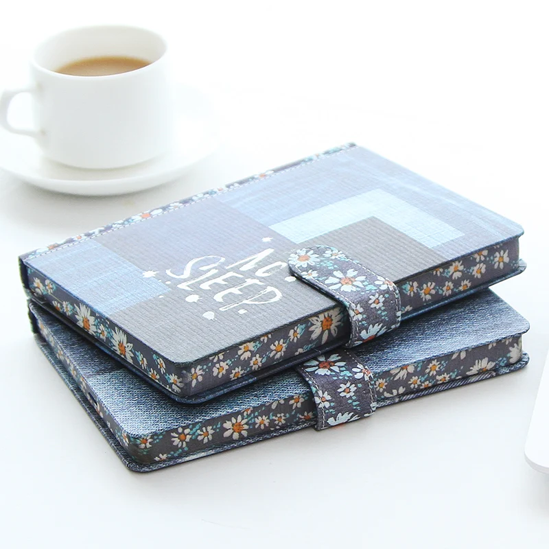 Креативные корейские канцелярские товары ретро блокнот с магнитной пряжкой