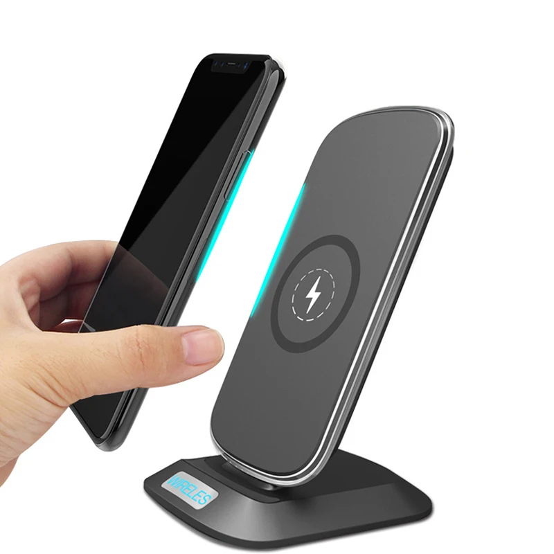 EtopLink Новые 3 катушки Беспроводной зарядки Беспроводной быстро QI Зарядное устройство Док-станция для Настольный держатель для IPhone X samsung Galaxy S8 S7 Edge Note 8