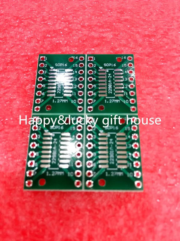 YYT 20 шт. SOP16 SSOP16 TSSOP16 переключатель SMD DIP 0 65/1 27 мм переходная пластина SOP-16 |