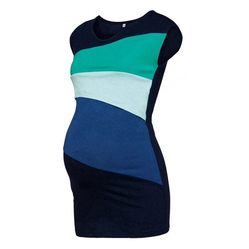 Новая горячая Распродажа для беременных топы без рукавов женские майки в полоску