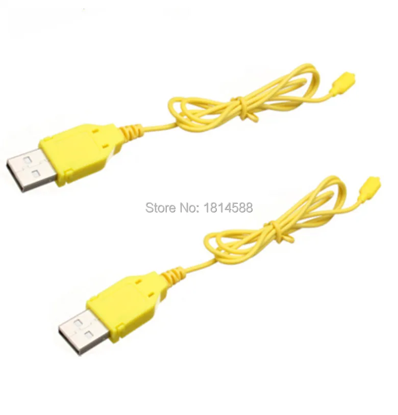2 шт. cheerson CX-10 cx10 CX10 CX-11 CX-12 S107 S107G USB Кабель зарядного устройства cx 10 зарядный провод запасные части Радиоуправляемый квадрокоптер вертолет