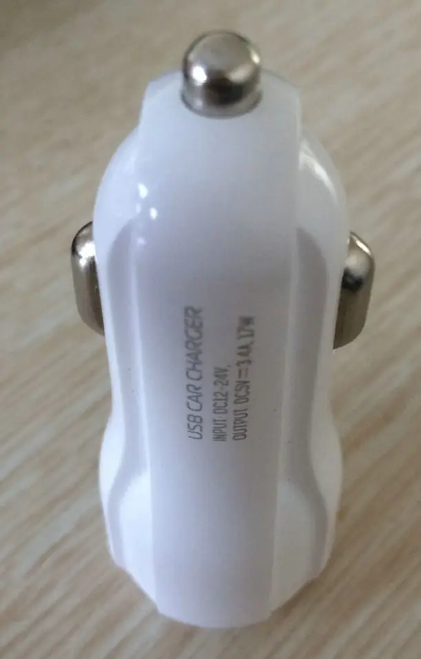 Автомобильное зарядное устройство с двумя USB-портами 5 В 3 4 А | Электроника